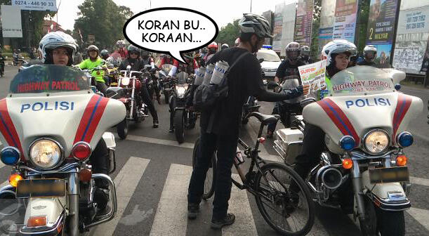 Kumpulan Meme Warga Hadang Moge Arogan di Jogja