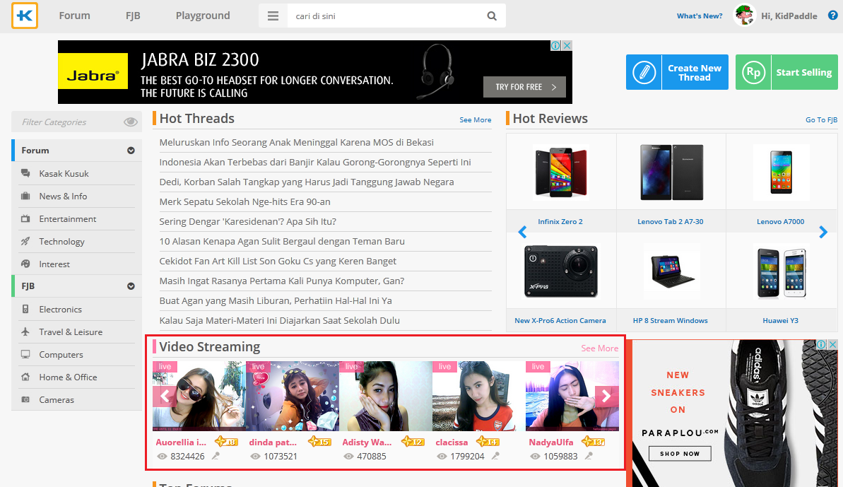 Alhamdulillah, KASKUS sekarang udah bersih dari COY (Clip on yu)