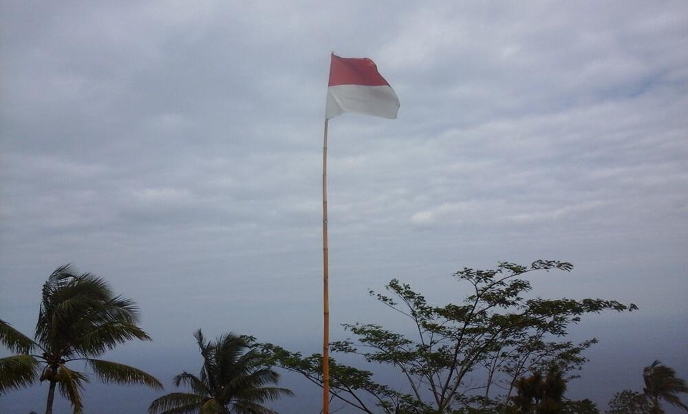 Perayaan 70 Tahun Kemerdekaan RI di Puncak Tertinggi Kampung Belengang, Sangihe!