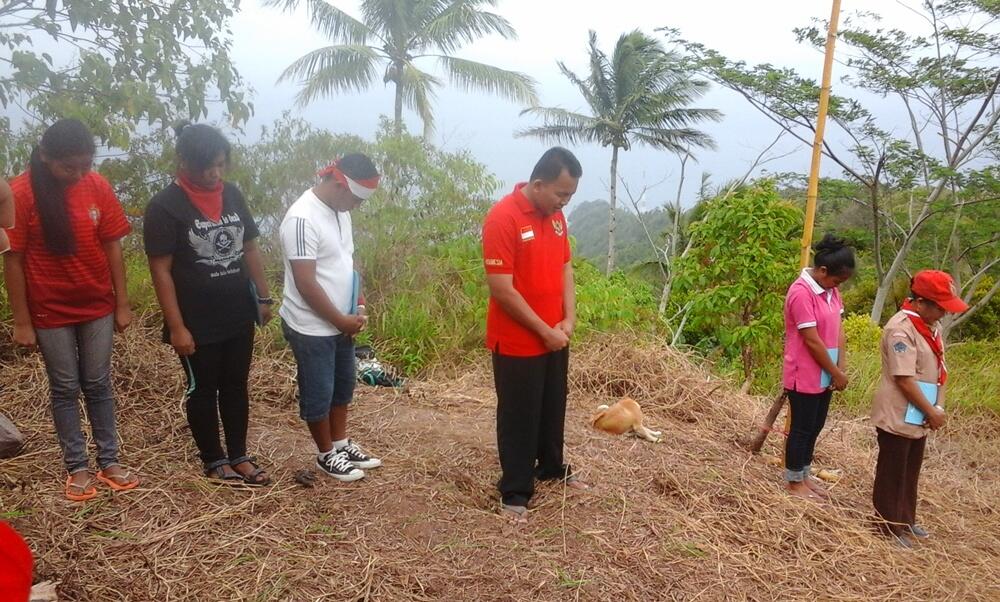 Perayaan 70 Tahun Kemerdekaan RI di Puncak Tertinggi Kampung Belengang, Sangihe!