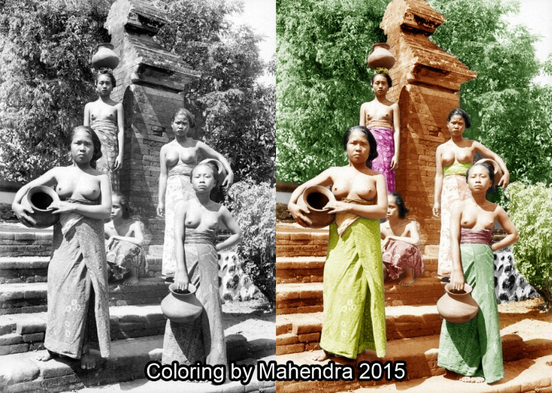 balinese old foto - coloring - mohon pencerahan master2 sekalian....