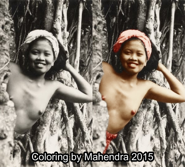 balinese old foto - coloring - mohon pencerahan master2 sekalian....