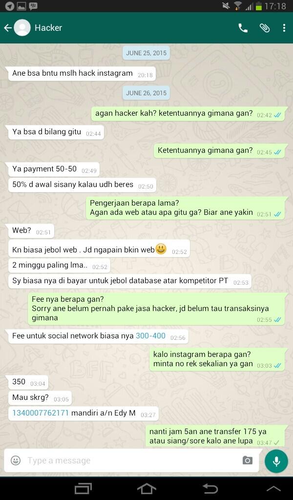PENIPU atas nama EDY MURDIONO