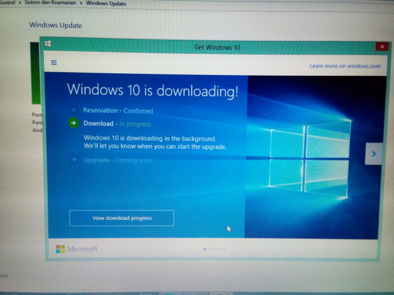 update windows 10 di windows update