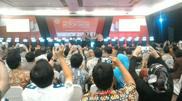 &#91;EVENT&#93; Opening Ceremony Indonesia International Motor Show 2015 di Kemayoran 