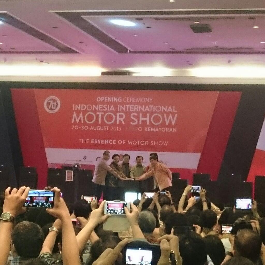 &#91;EVENT&#93; Opening Ceremony Indonesia International Motor Show 2015 di Kemayoran 