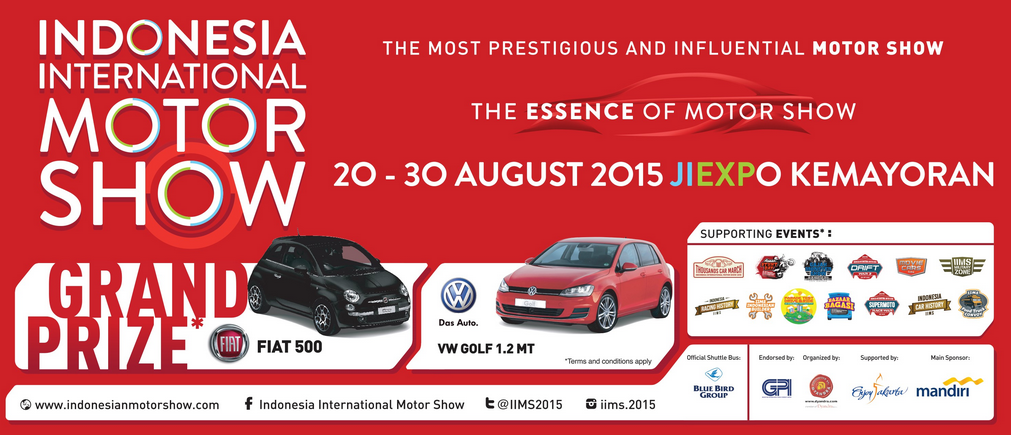 &#91;EVENT&#93; Opening Ceremony Indonesia International Motor Show 2015 di Kemayoran 