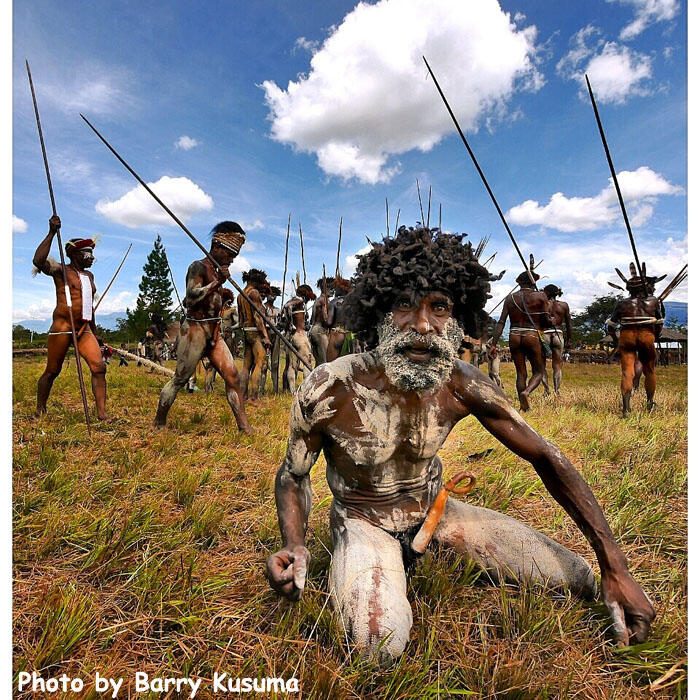 Festival Lembah Baliem Papua yang mendunia.