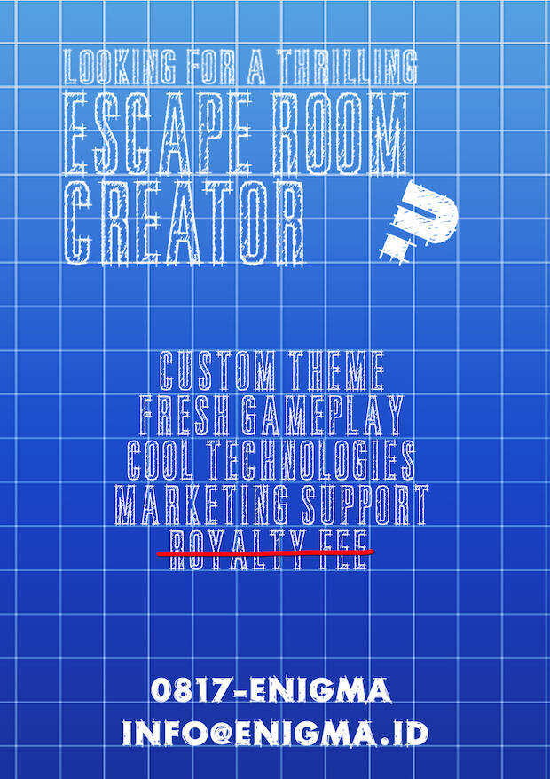 INGIN BUAT ESCAPE GAME ROOM TAPI GA ADA DESIGNER? - ENIGMA®