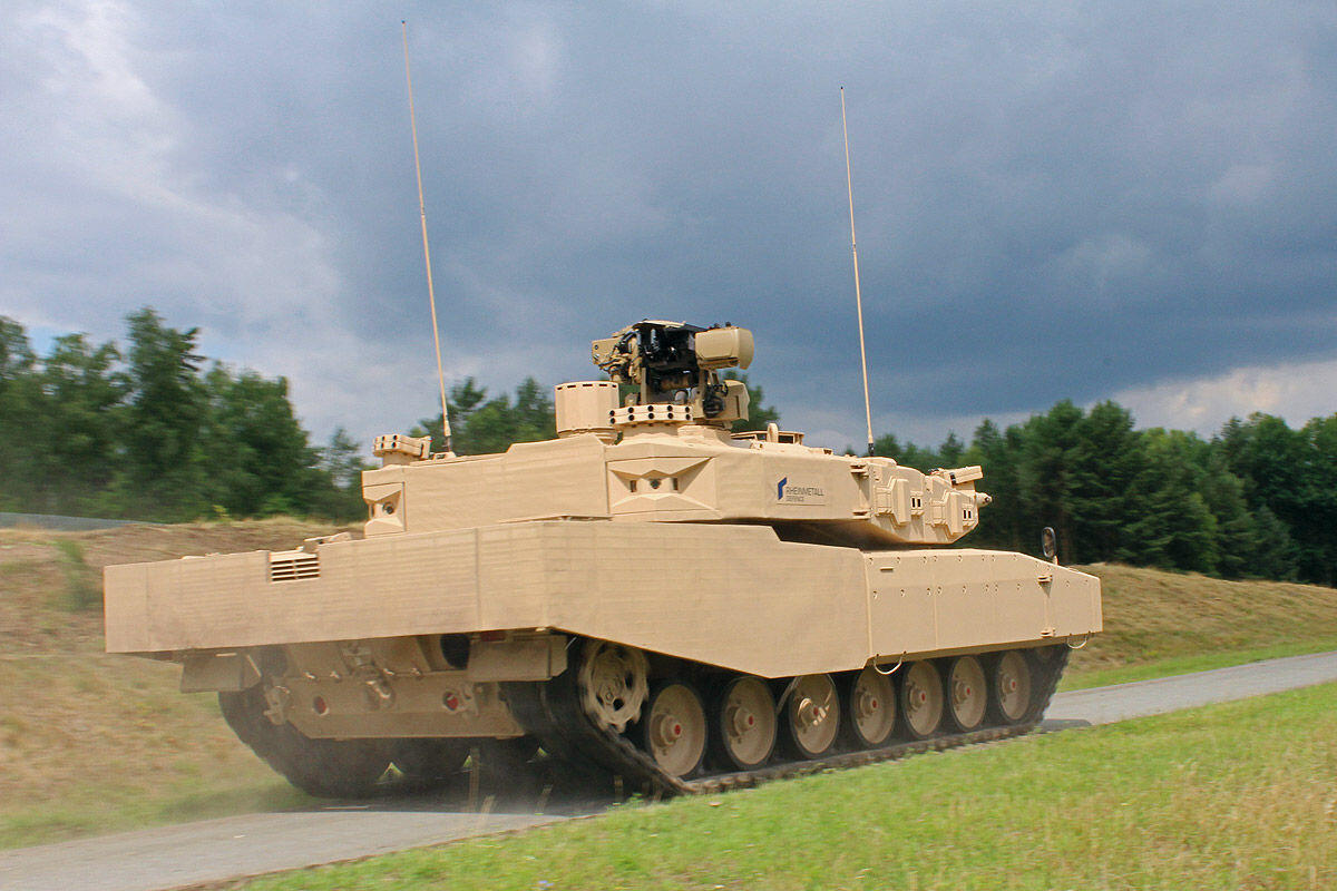 &#91;PIC&#93; Tank Leopard Terbaru Dari Rheinmetall