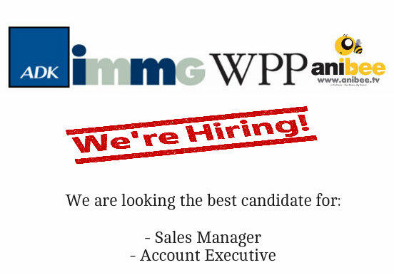 Lowongan PT. IMMG Indonesia - Sales Manager & Account Executive