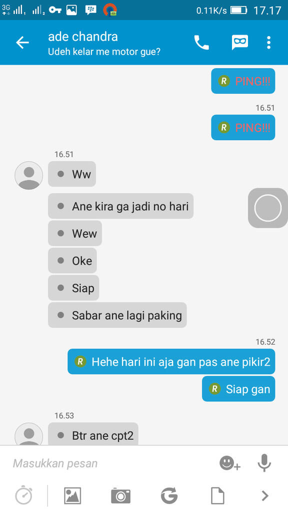 Surat Terbuka Kepada SEPTIAN ADE CHANDRA Alias penipu receh !