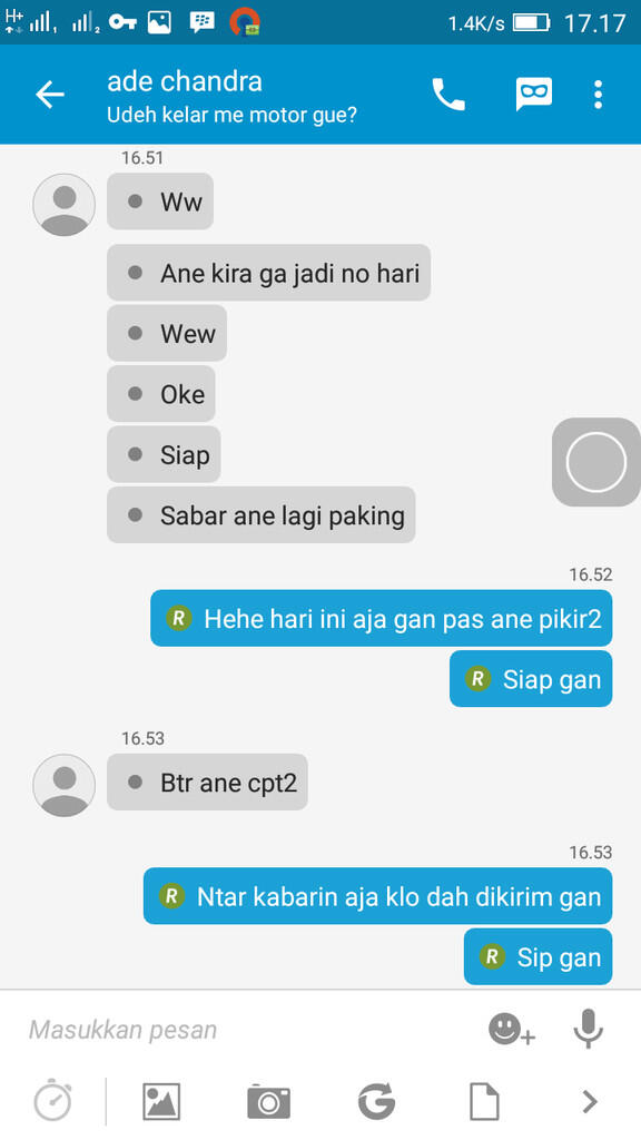 Surat Terbuka Kepada SEPTIAN ADE CHANDRA Alias penipu receh !