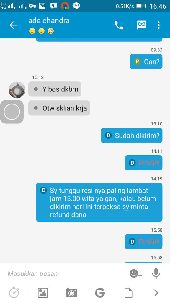 Surat Terbuka Kepada SEPTIAN ADE CHANDRA Alias penipu receh !