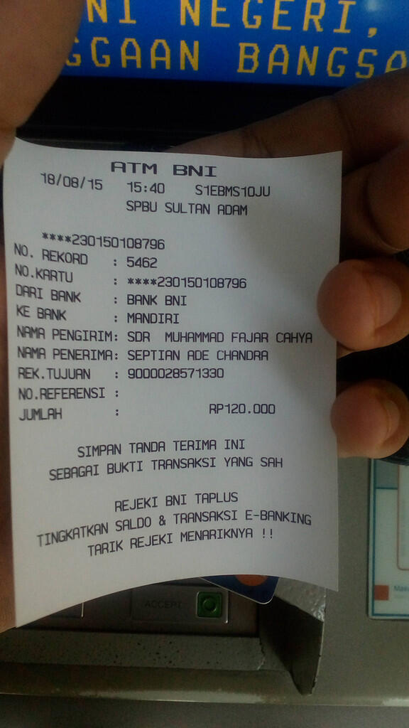 Surat Terbuka Kepada SEPTIAN ADE CHANDRA Alias penipu receh !