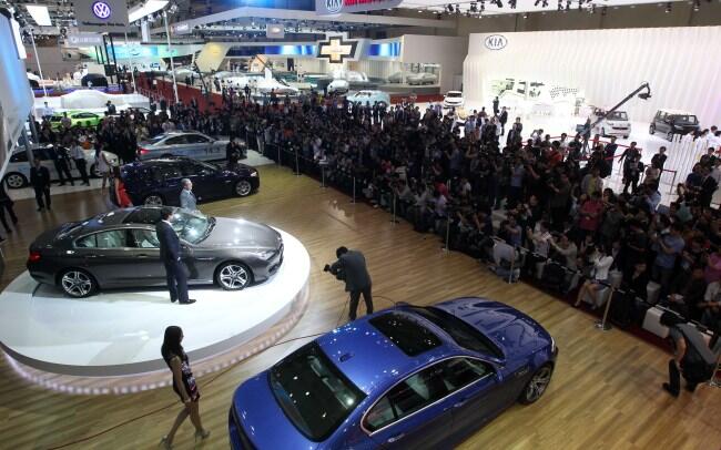 Korean Sexy Models di Busan International Motor show 2014