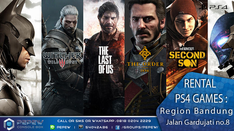 PLAYSTATION 4 / PS4 REG ASIA READY STOCK BANDUNG