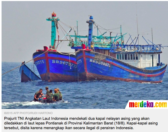 TNI AL resmikan pangkalan utama di Sorong dan bakar kapal malaysia