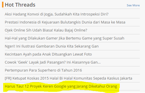 Harus tahu! 12 Proyek Keren Google yang Jarang Diketahui Orang.