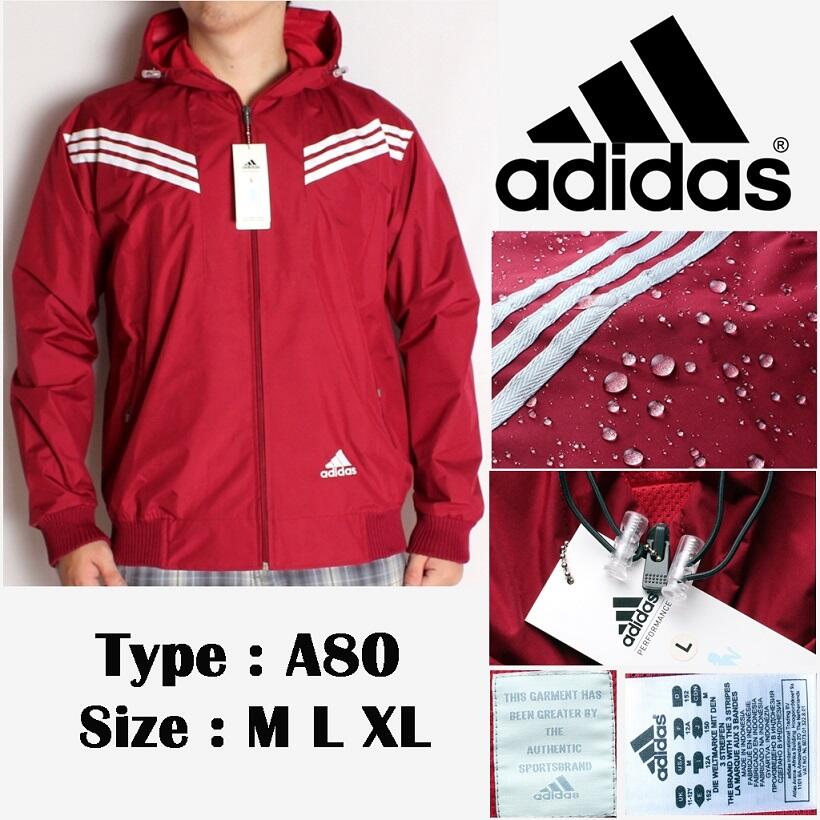 Jaket Adidas Parasut Bolak Balik