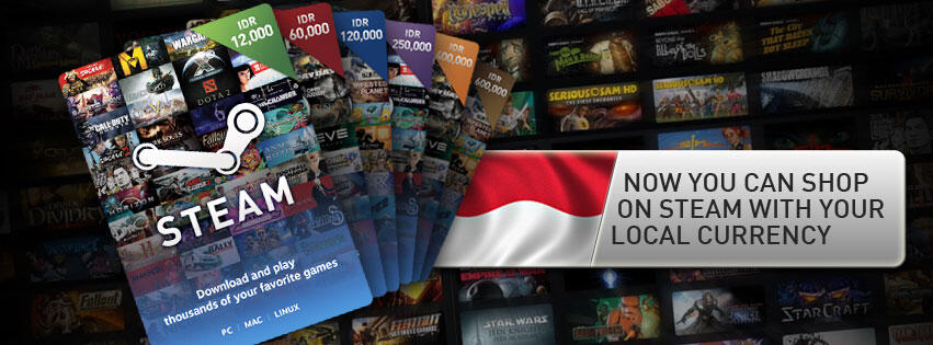 | STEAM WALLET IDR INDONESIA | STEAM GIFT | MURAH LEGAL 100% |