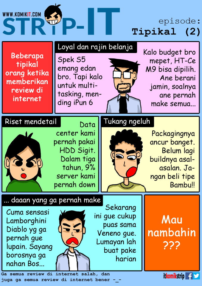 Strip-IT: Strip (Diusahakan) Lucu Seputar IT :malu: