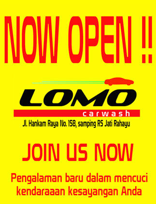 CUCI MOBIL + WAX @ LOMO Carwash - Cuci Mobil 24 Jam Jakarta Barat