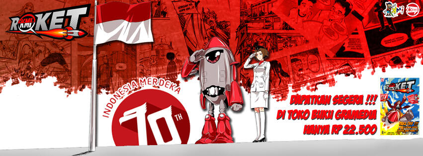 Sambut Kompilasi Komik Indonesia terbaru KMI ROKET!!!
