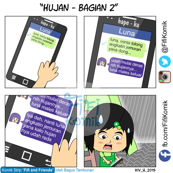 Fifi and Friends Komik Strip Lucu Semua Umur (@FifiKomik)