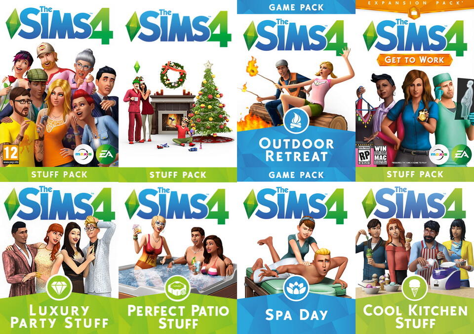 all dlc sims 4 free