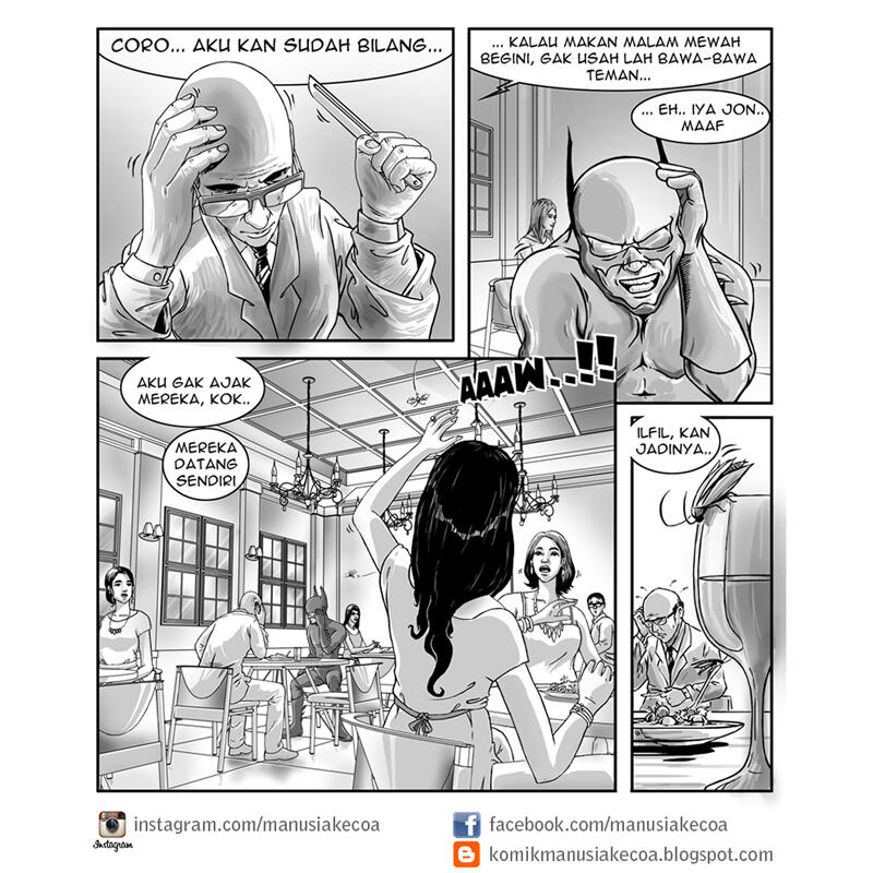 Komik Manusia Kecoa