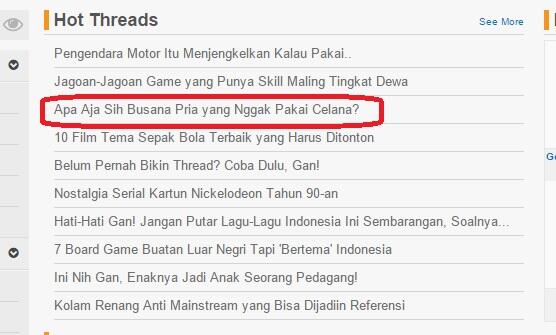 Busana Pria Bukan Celana