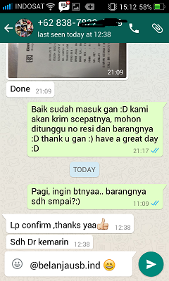 ++++++ Testimonial BelanjaUSB :D ++++++ 