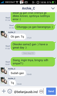 ++++++ Testimonial BelanjaUSB :D ++++++ 