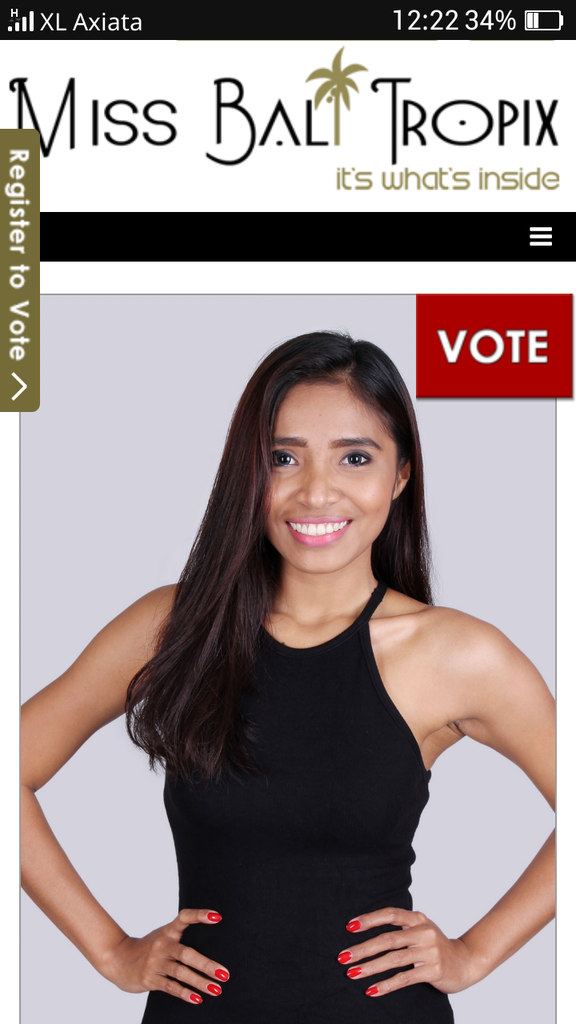 BANTUIN VOTE ADIK ANE GAN buat TOP 10 MISS BALI TROPIX 2015