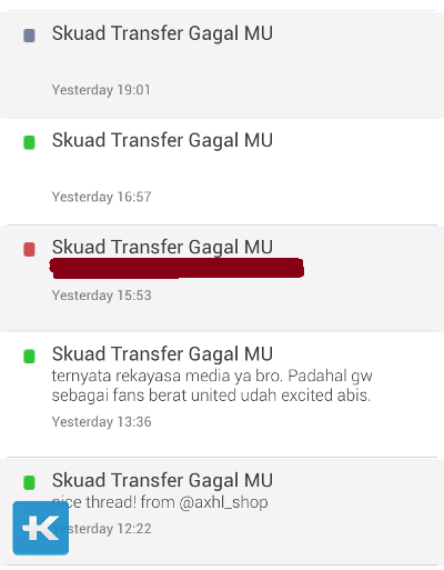 Skuad Transfer Gagal MU