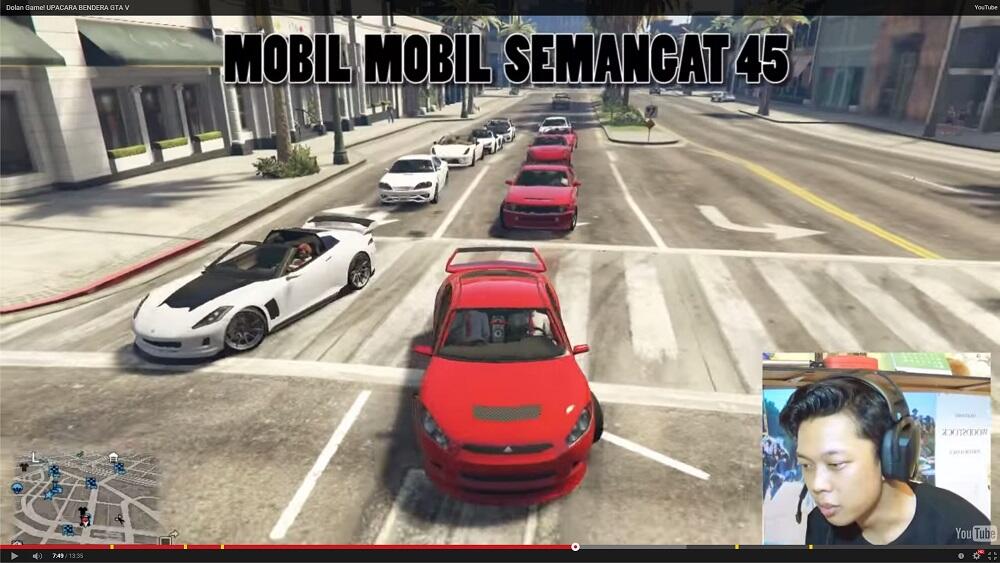 Upacara Peringatan 17 Agustusan ala Anak Game di GTA V
