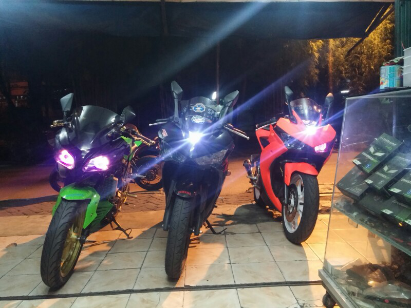 Spesialis Kelistrikan Motor, Lampu HID, LED, INDIGLOW Custom *Bonspeed77*