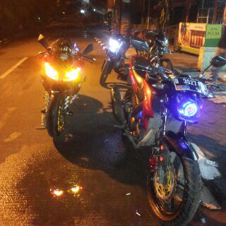 Spesialis Kelistrikan Motor, Lampu HID, LED, INDIGLOW Custom *Bonspeed77*