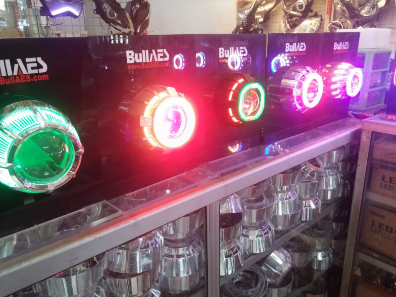 Spesialis Kelistrikan Motor, Lampu HID, LED, INDIGLOW Custom *Bonspeed77*