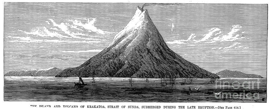 Tepat Hari Ini, 132 Tahun Lalu Gunung Krakatau Meletus