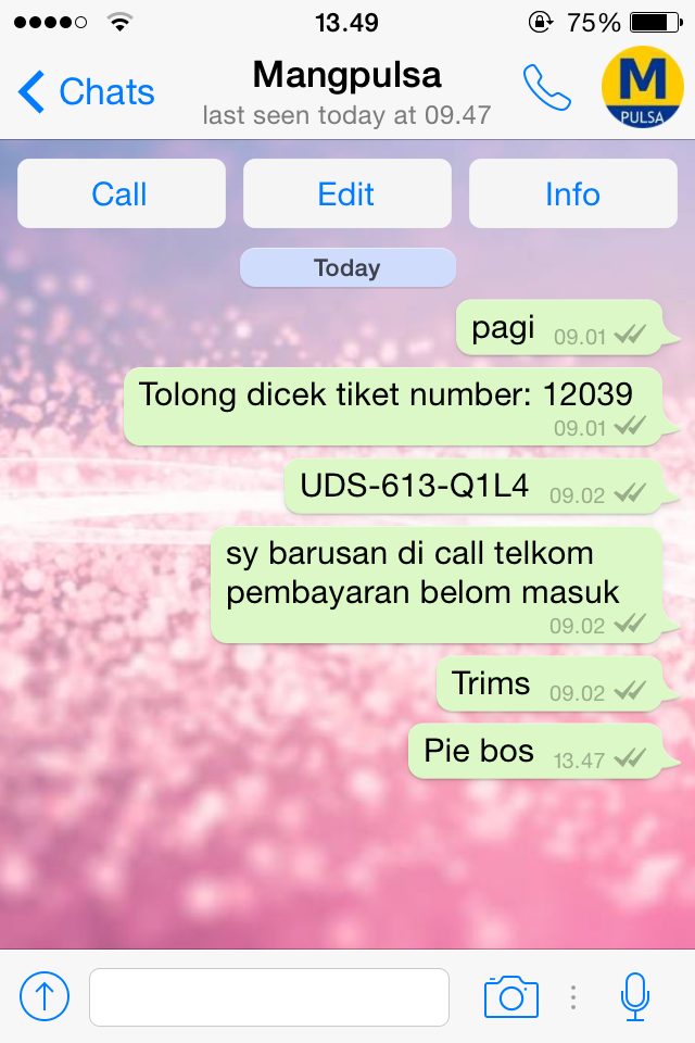 PELAYANAN BURUK MangPulsa.com terhadap masalah pelanggan / Persulit Refund