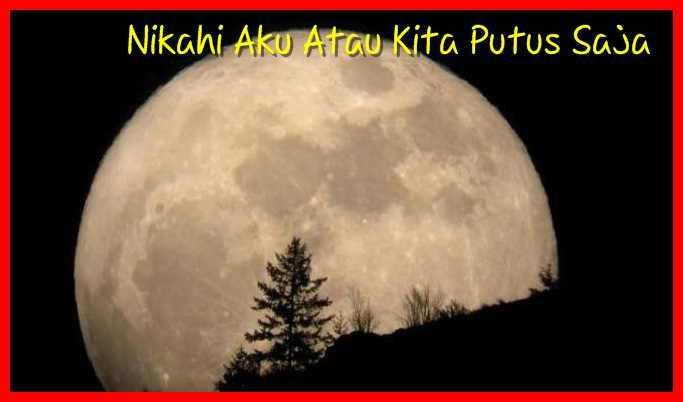 Nikahi aku atauu kita Putus saja////