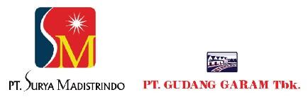 PT SURYA MADISTRINDO Subsidiary Of PT GUDANG GARAM, Tbk BOGOR