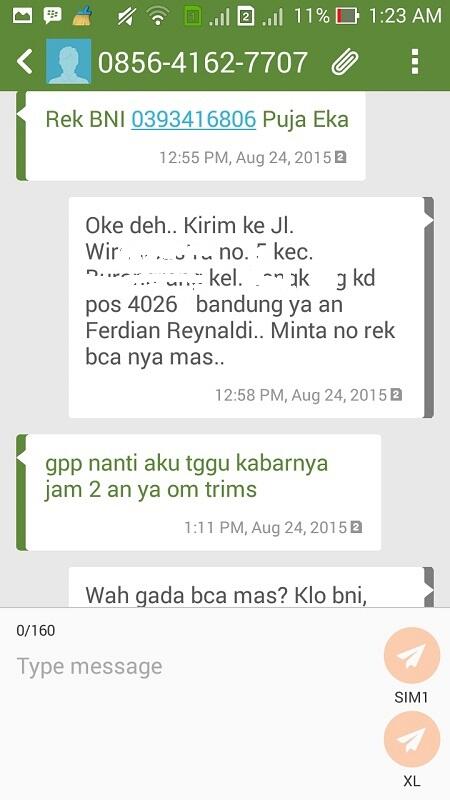 Surat Terbuka kepada ID KASKUS: CyberFoxZ (a.k.a Eka No Rek BNI 0393416806)