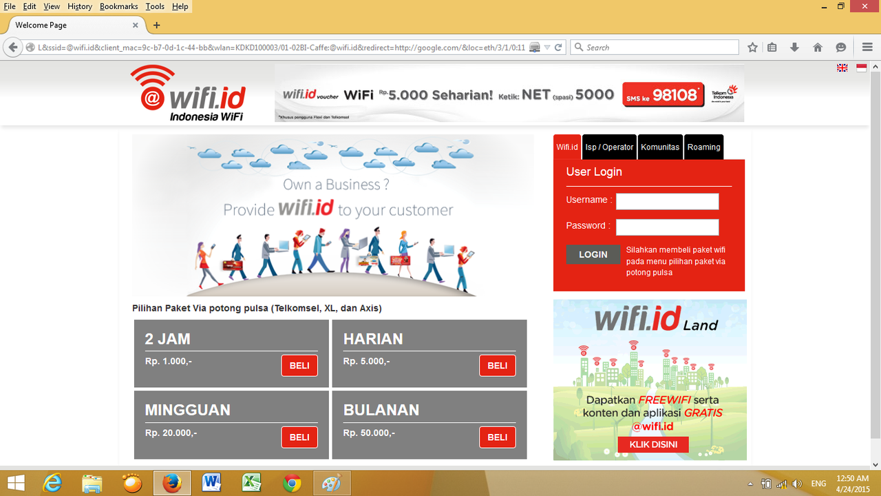 &#91;Help&#93; @wifi.id nggak muncul kolom loginnya