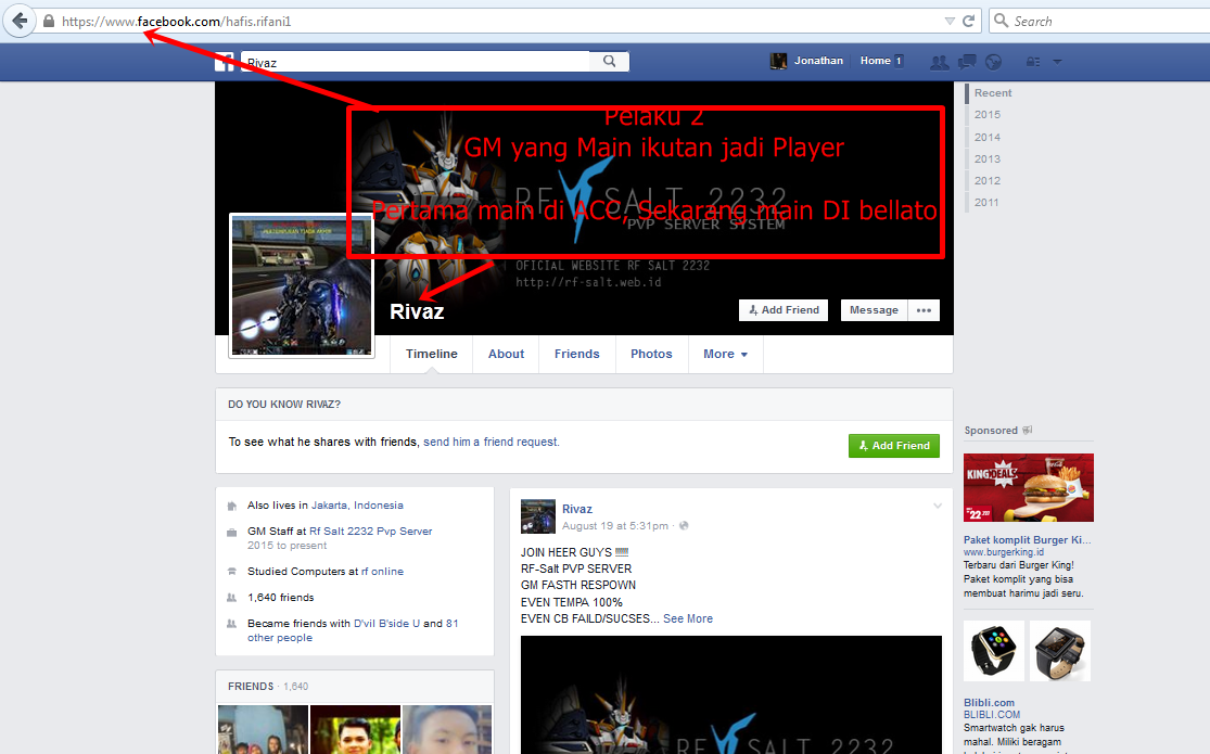 RF SALT PVP SERVER &#91;Jagonya Bikin Server 2 Mingguan&#93;