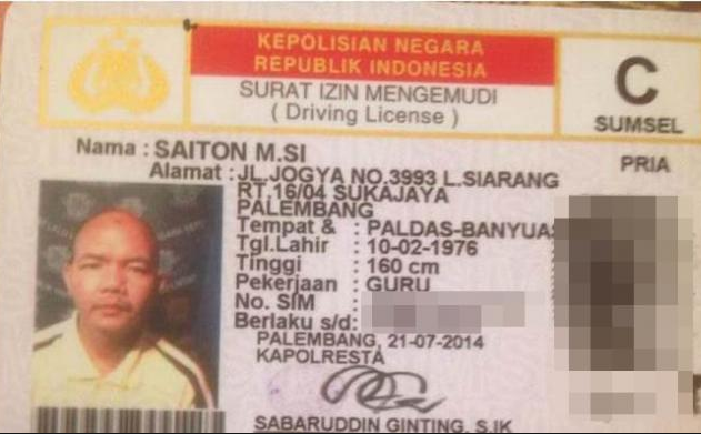 Saiton akan Menemui Tuhan di Jakarta