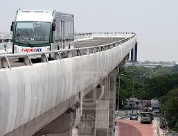 Inilah Tampak Jalur Melayang Khusus BRT di Negara Tiongkok dan Malaysia