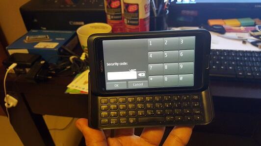 &#91;HELP!&#93; Unlock Security Code Nokia E7 Symbian Belle